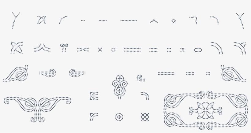 Create Customized Frames By Mixing The 600 Vector Parts - Art Deco Patterns & Designs, transparent png download