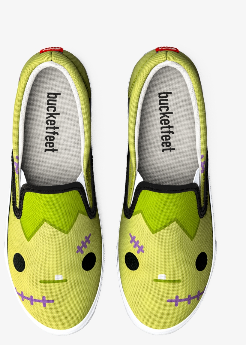 60610 1326 500 Babyfrank Toxicfrosting Green Unisex - Slip-on Shoe, transparent png download