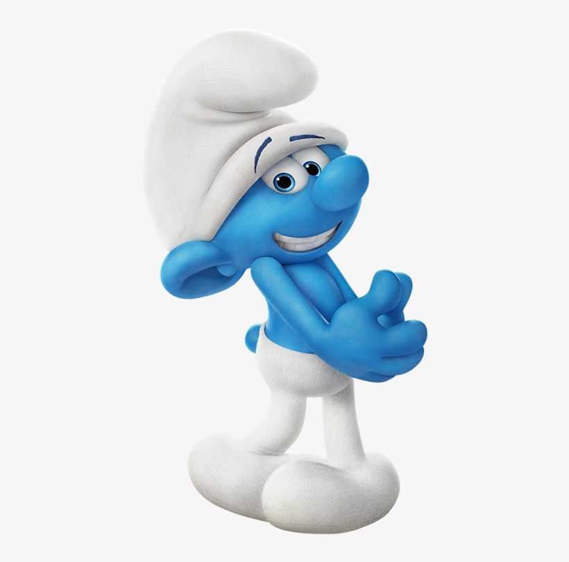 Clumsy Smiles - Smurfs The Lost Village Clumsy, transparent png download