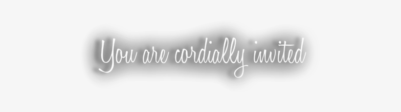 You Are Invited Transparent, transparent png download