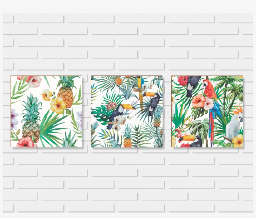 Kit Floral Tropical - Parrot Jungle Laptop Sleeve - 13", transparent png download