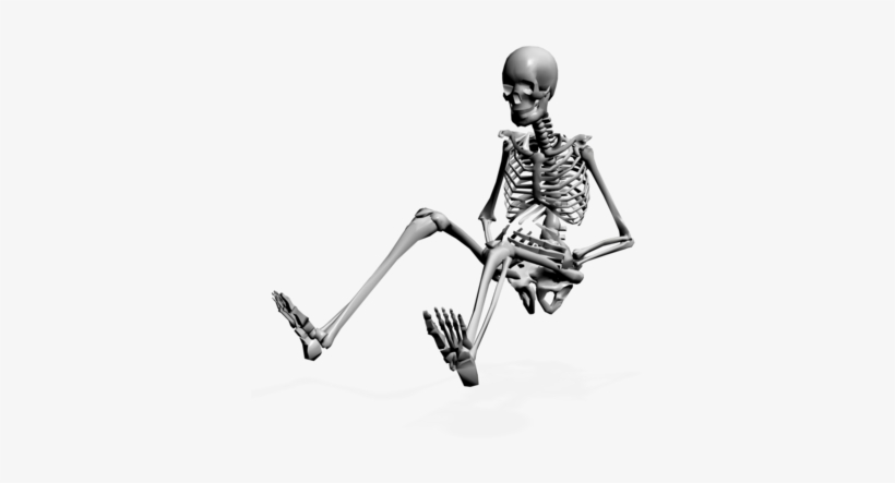 Skeleton Png Image - 3d Skeleton Transparent, transparent png download