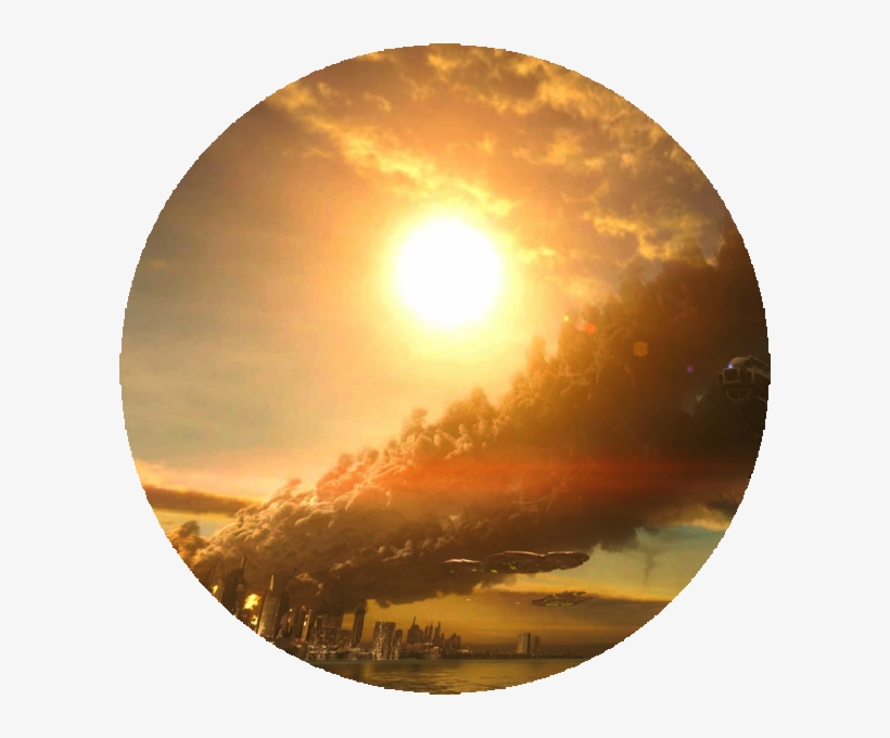 Yellow Lens Flare Png, transparent png download