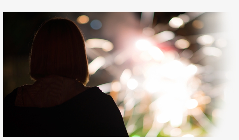 Fireworks - Christmas Tree, transparent png download