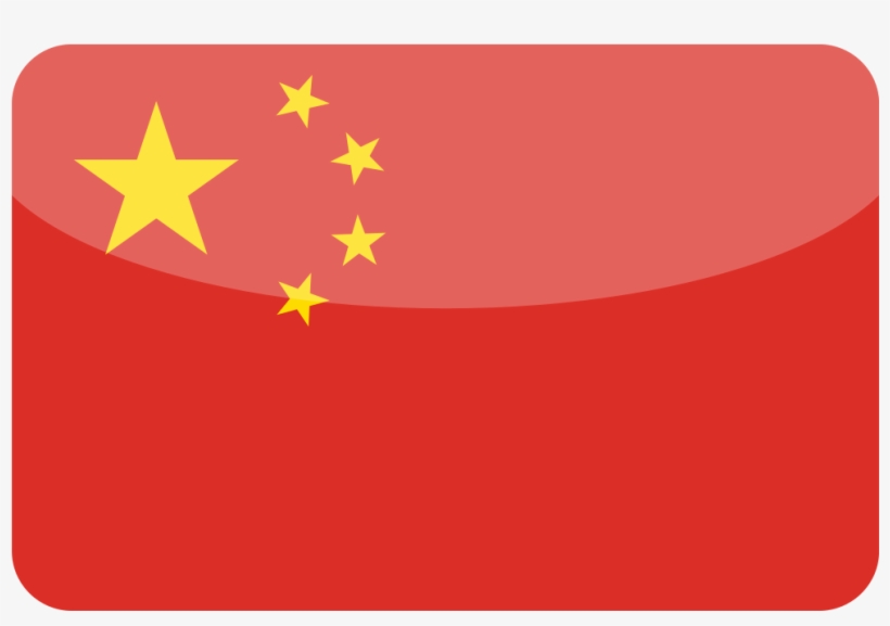 Rounded Rectangle Flag - Alternative Chinese Flag Transparent PNG ...