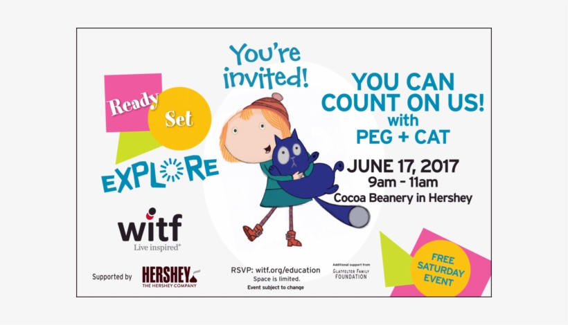 Flyer Rse P C June17 2017no-crops - Peg + Cat We Are Two Tote Bag, transparent png download