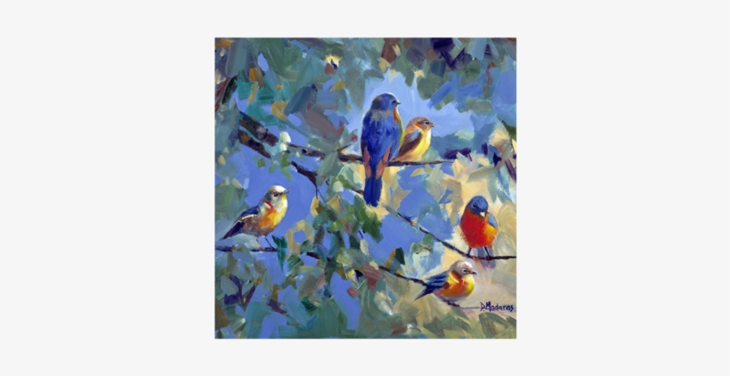 Five Birds Tucson Art - Madaras Gallery, transparent png download
