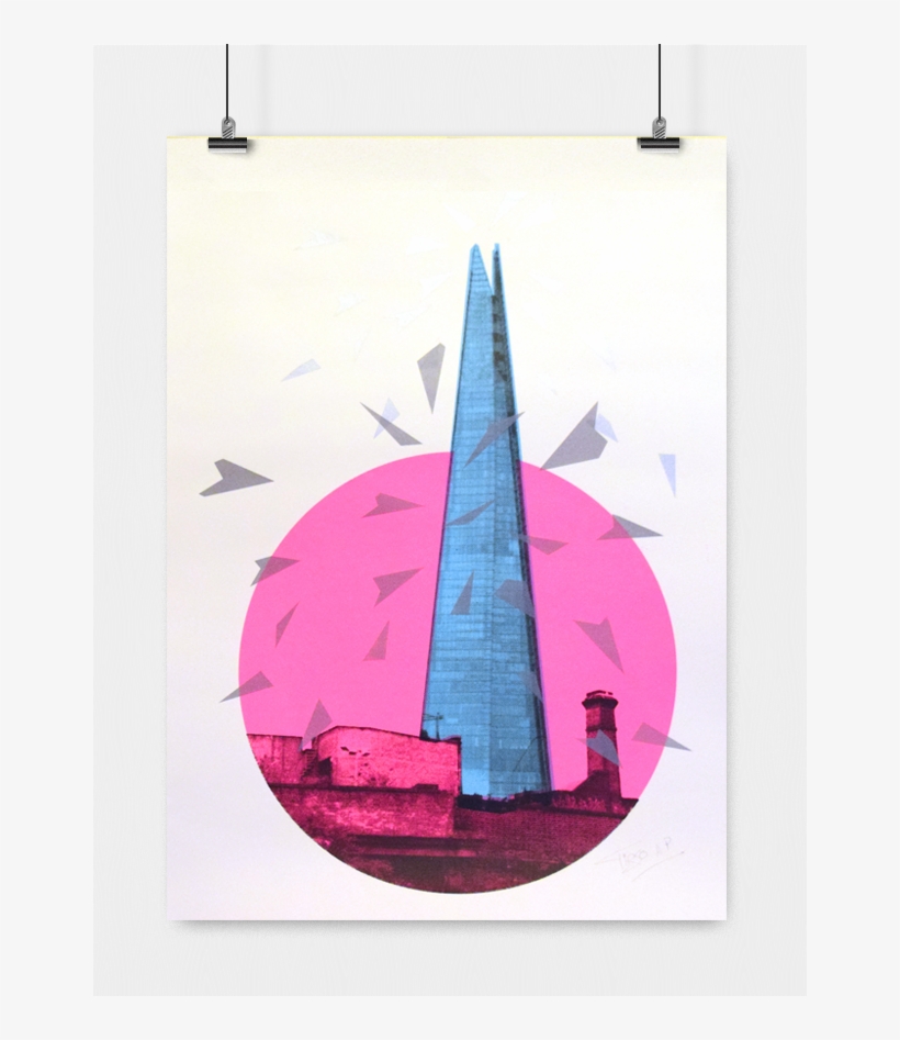 5 Colors Screenprint - London, transparent png download