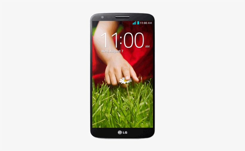 Lg Optimus G2 Glass & Lcd Replacement - Lg G2 Black 32gb Att, transparent png download
