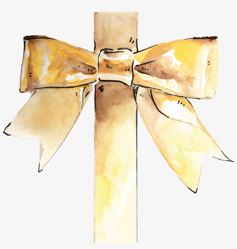 Hand Drawn Holiday Decoration Bow Transparent Cartoon - Portable Network Graphics, transparent png download