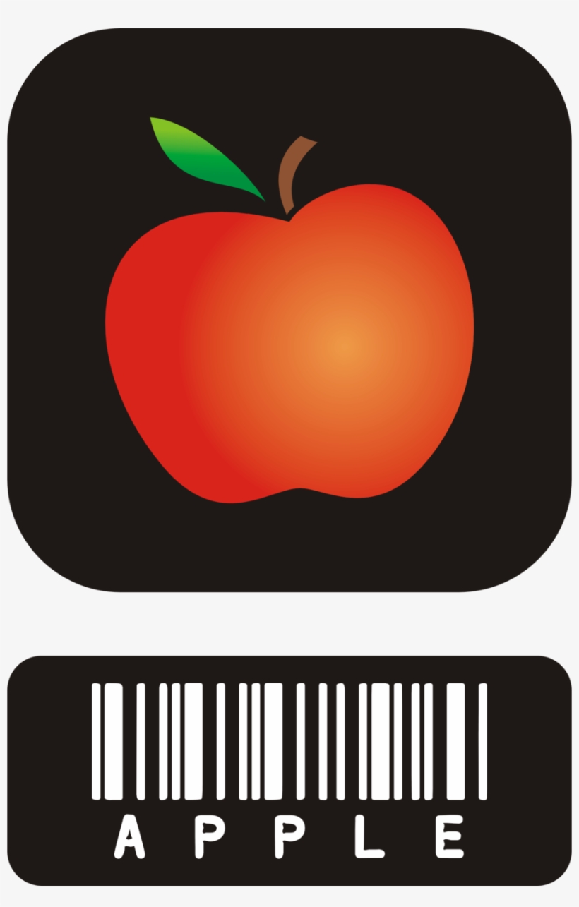 Clip Art Apple With Black Background Clipart Desktop - Apple With Black Background, transparent png download