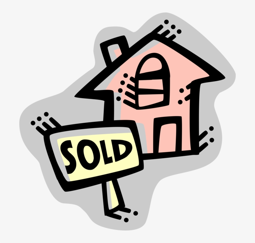 Vector Illustration Of Residential Real Estate Home, transparent png download