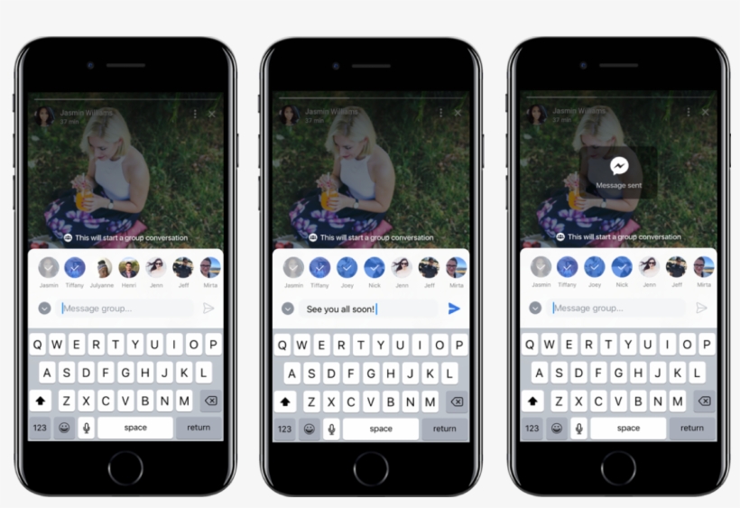 Oh, And Just In Case Stories Wasn't Turning Into A - Reply To Photo Facebook Stories, transparent png download