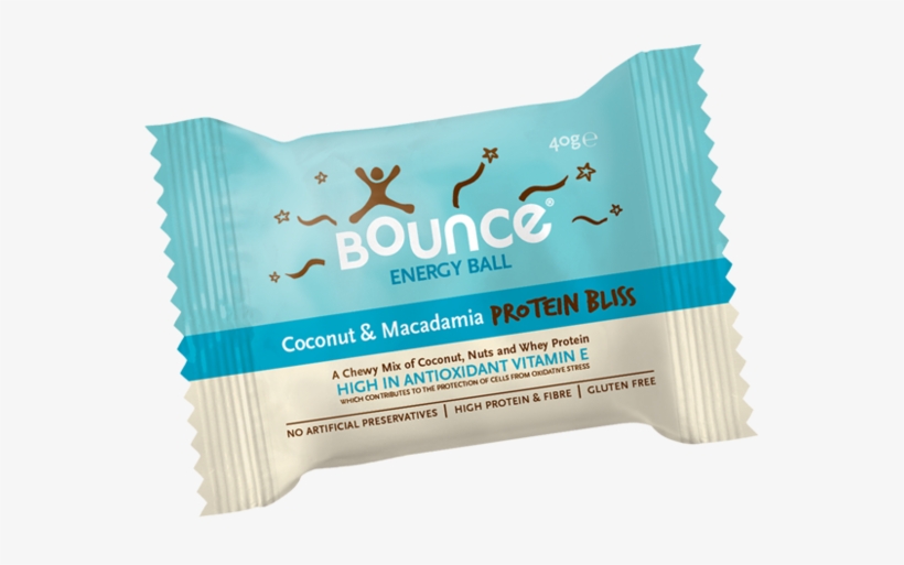 Bounce Balls - Bounce Coconut & Macadamia Protein Bliss Energy, transparent png download