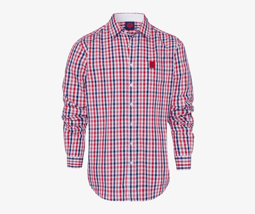 Camisa A Cuadros Con Escudo - Winterjacken Herren Grösse S, transparent png download