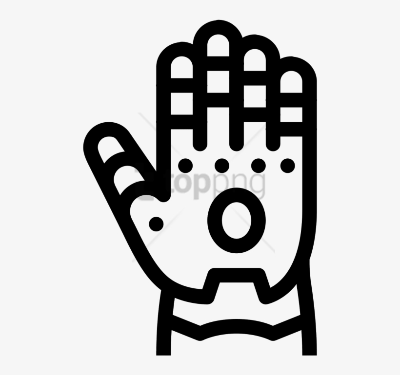 Free Png Infinity Gauntlet Icon - Infinity Gauntlet Icon, transparent png download