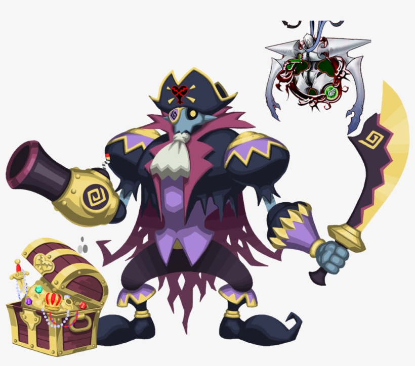 Kingdom Hearts Uxverified Account - Closehanded Captain, transparent png download