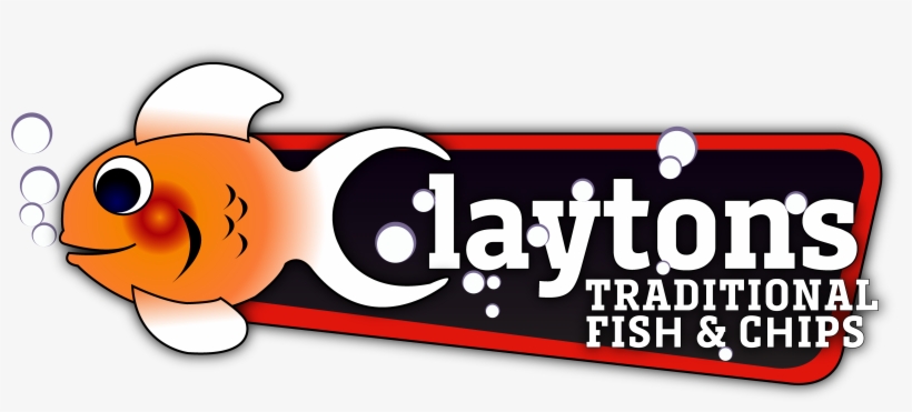 Clayton Traditional Fish And Chips - Graphic Design, transparent png download