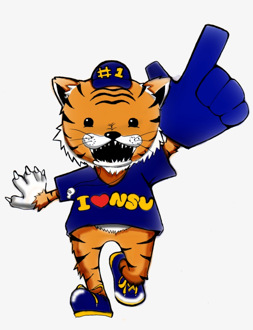 Tiger Bob [nsu Scuaa Mascot] - Cartoon, transparent png download