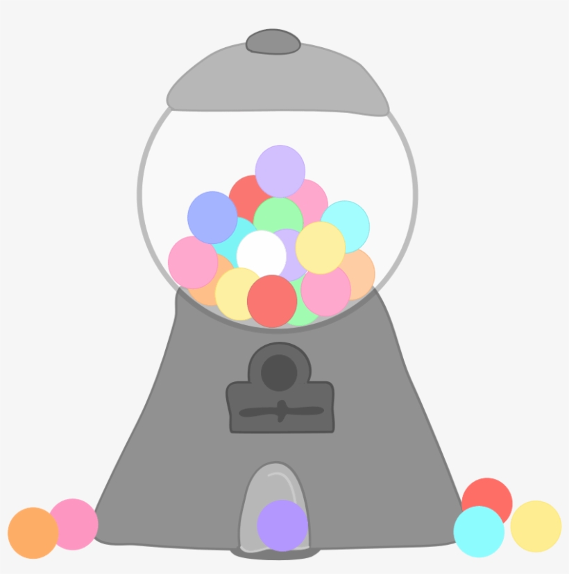 Gumball Machine Clip Art - Gumball Machine, transparent png download