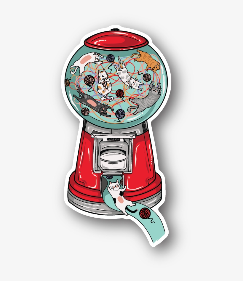 Mar Cat Machine - Illustration, transparent png download