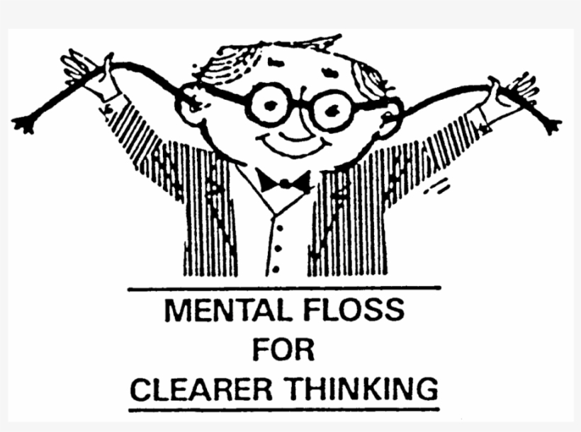 Mental Floss Rubber Stamp - Illustration, transparent png download
