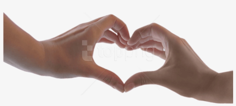 Free Png Download Heart With Hands Clipart Png Photo - Heart With Hands Png, transparent png download