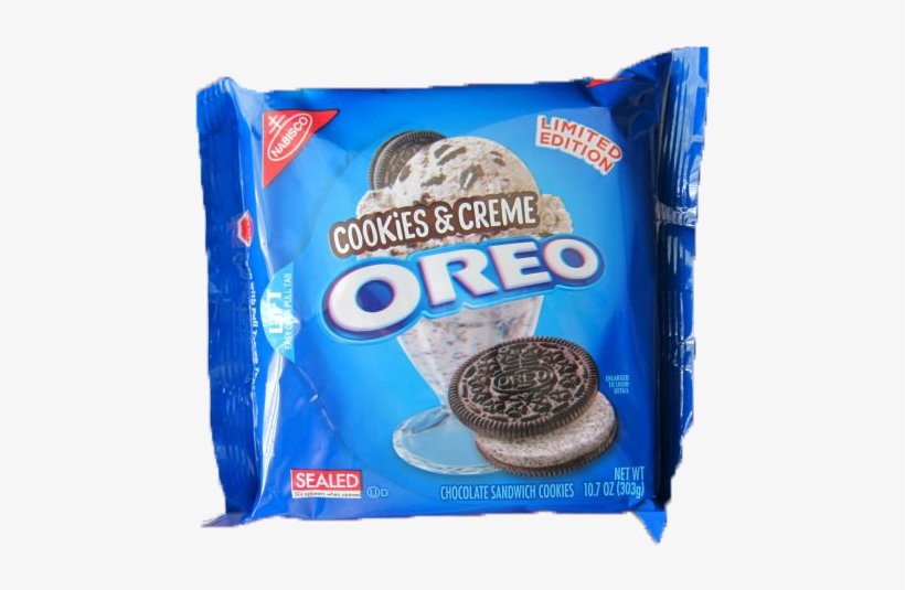 Menu - Oreos Cookies And Creme, transparent png download