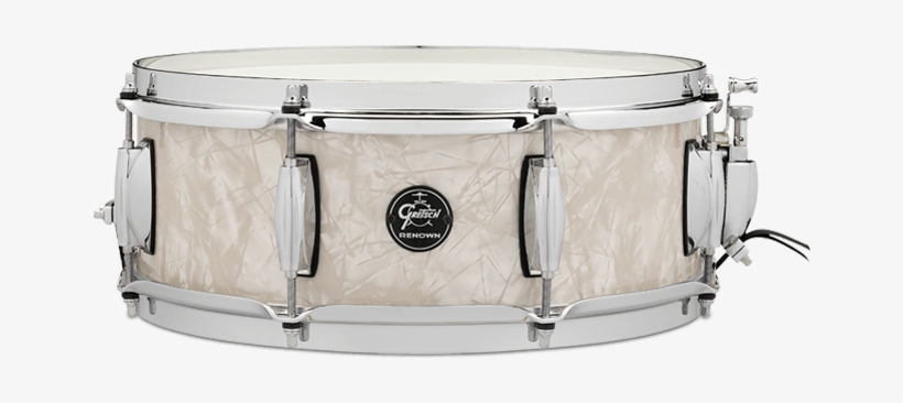 5x14” Snare Drum Vintage Pearl - Gretsch Renown Snare Drum, transparent png download