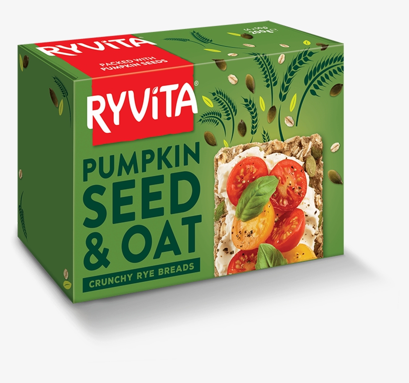 Pumpkin Seed & Oat Crunchy Rye Breads - Convenience Food, transparent png download