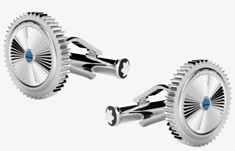 Stainless Steel With Sunray Pattern And Watch Wheel - Mont Blanc 114762, transparent png download