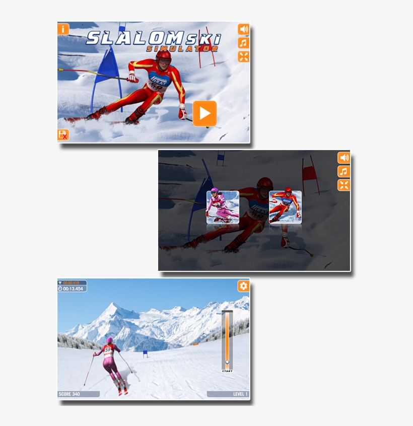Thumbs/thumbs - Skier Stops, transparent png download