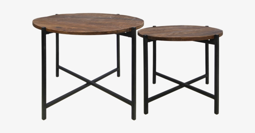 2 Piece Coffee Table Set Nordic - Coffee Table, transparent png download