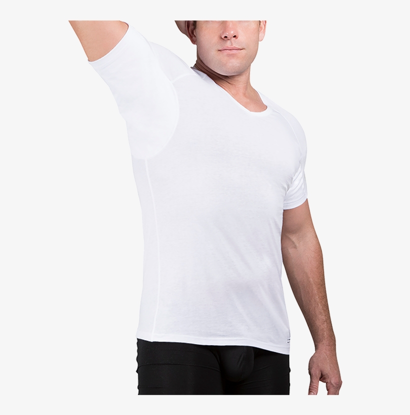 V-neck Cotton Sweat Proof Undershirt - Undershirt, transparent png download