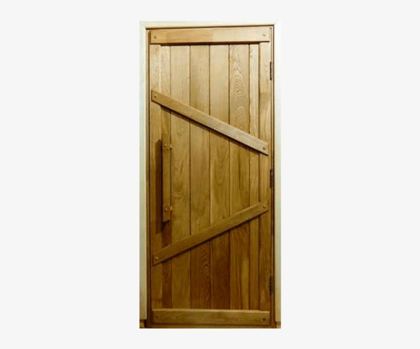 Sauna Wooden Door - Home Door, transparent png download