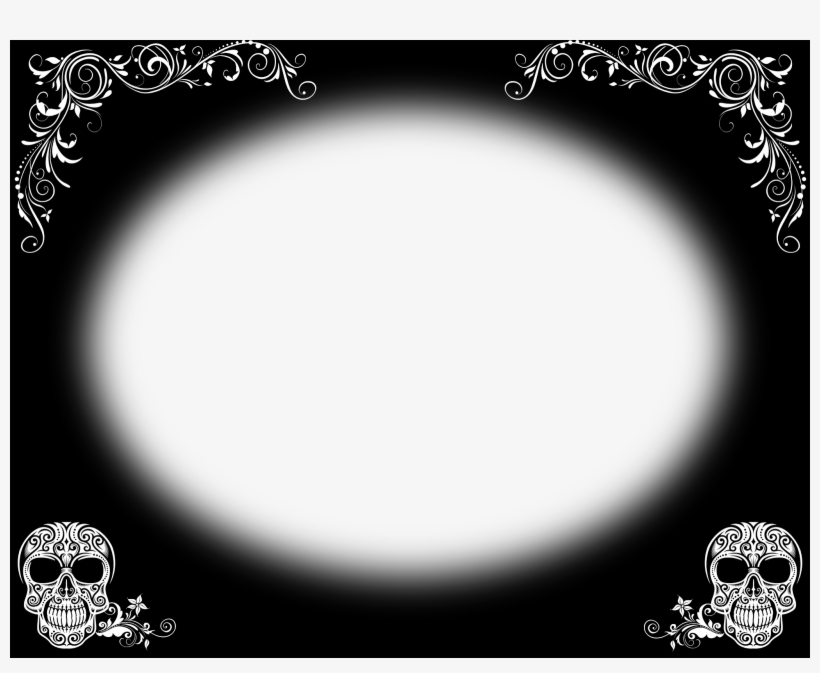 Marco Para Tus Fotos De Terror - Circle, transparent png download