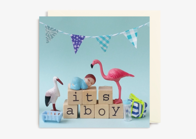 It's A Boy Card By Dietske Klepper Lagom Design - Graphic, transparent png download