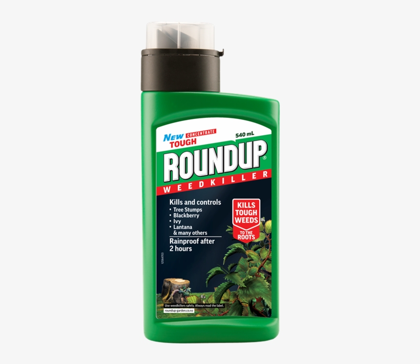 Roundup 540ml Tough Concentrate Liquid Weedkiller - Herbicide, transparent png download