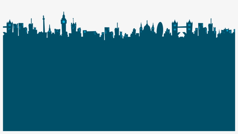 In The Bustling Heart Of London, A Once Magnificent - Silhouette, transparent png download