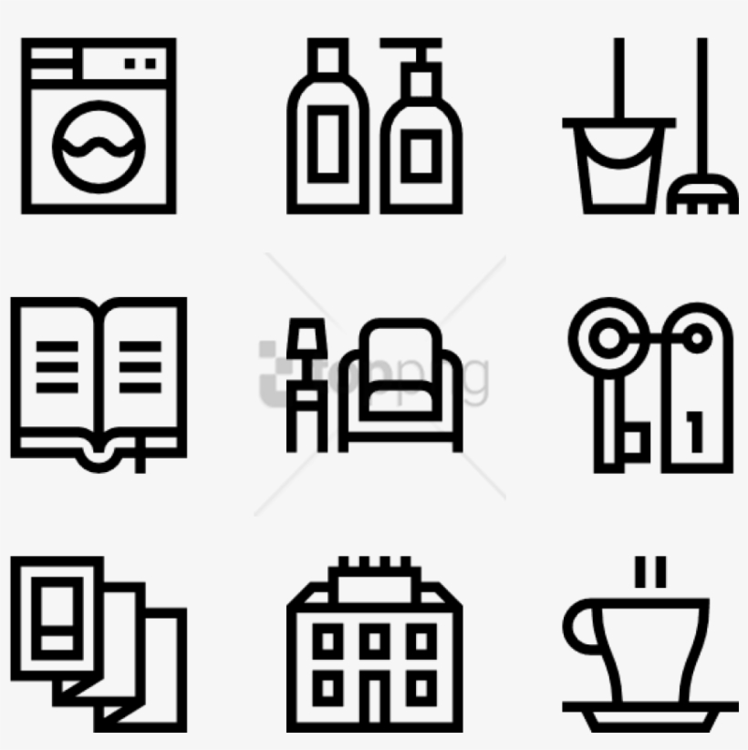 Free Png Jpg Black And White Stock Icon Packs Svg Psd - Portable Network Graphics, transparent png download