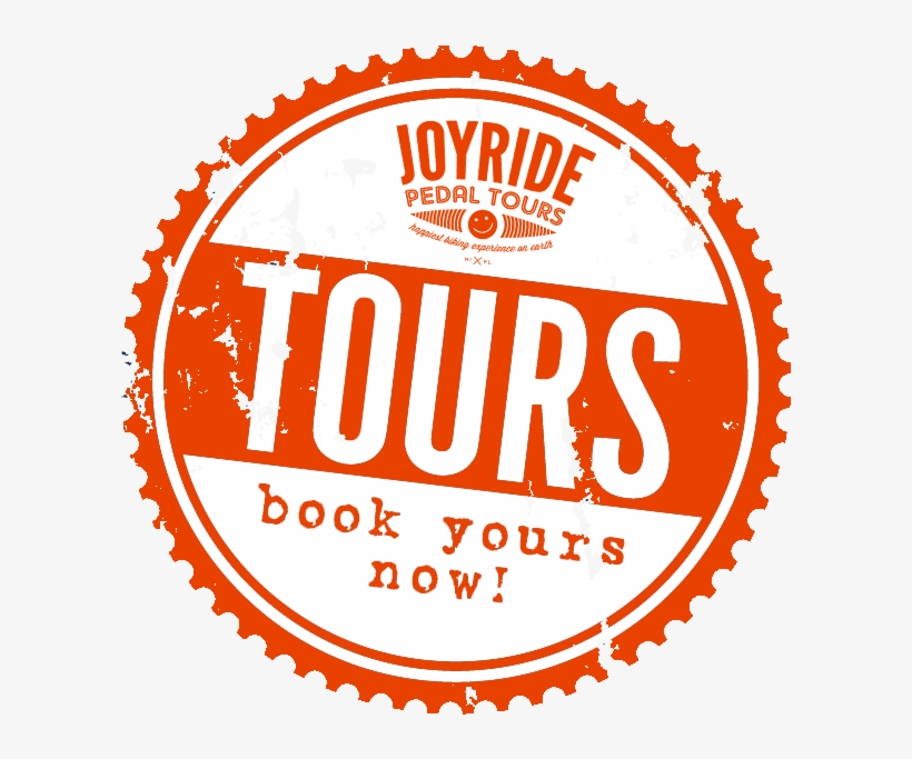 Joyride Pedal Tours Is The Happiest Biking Experience - Piñon Bicicleta Vector, transparent png download