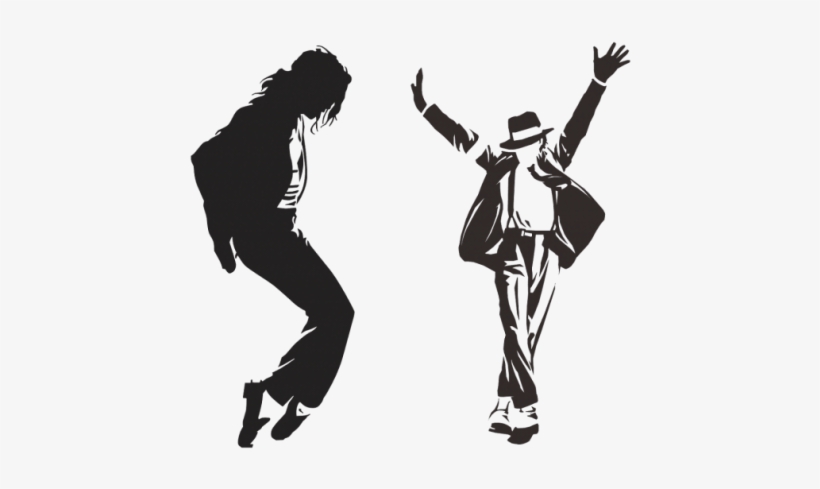 Michael Jackson Dancing Drawing, transparent png download