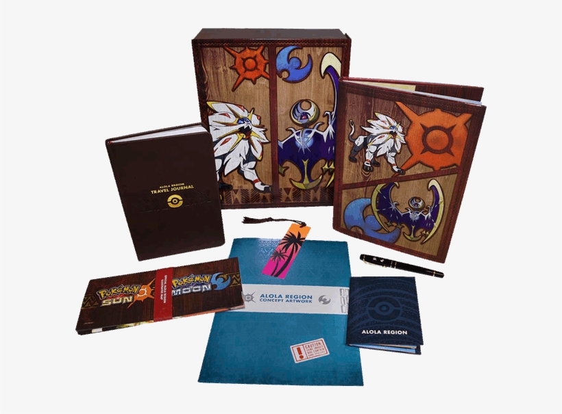 Pokemon Sun And Moon Official Collector's Vault Edition - Illustration, transparent png download