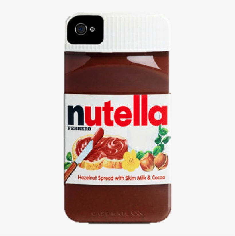 Image Of Nutella - Capinha De Celular Criativa, transparent png download