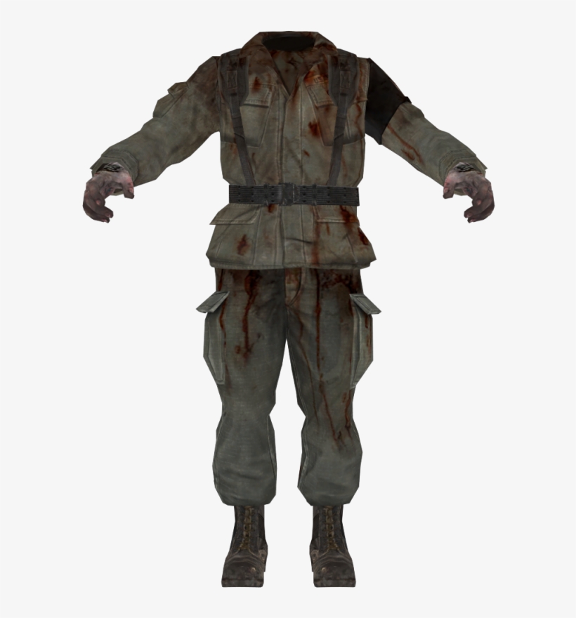 C Usa Pent Zombie Militarypolice Body Zp - Korekiyo Shinguji Full Body Sprites, transparent png download