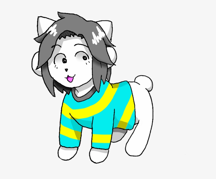 みんなのtemmieさんヘッダー 参加失礼します！ 透過できてる自信ないです💦 Https - Cartoon, transparent png download