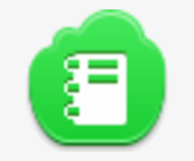 Notepad Icon - Clip Art, transparent png download