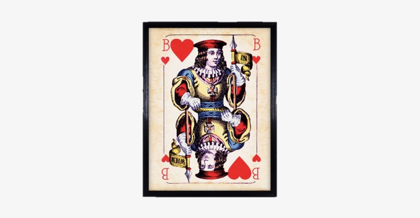 Cards Wall Art - Vintage Playing Cards Originating From Germany, transparent png download