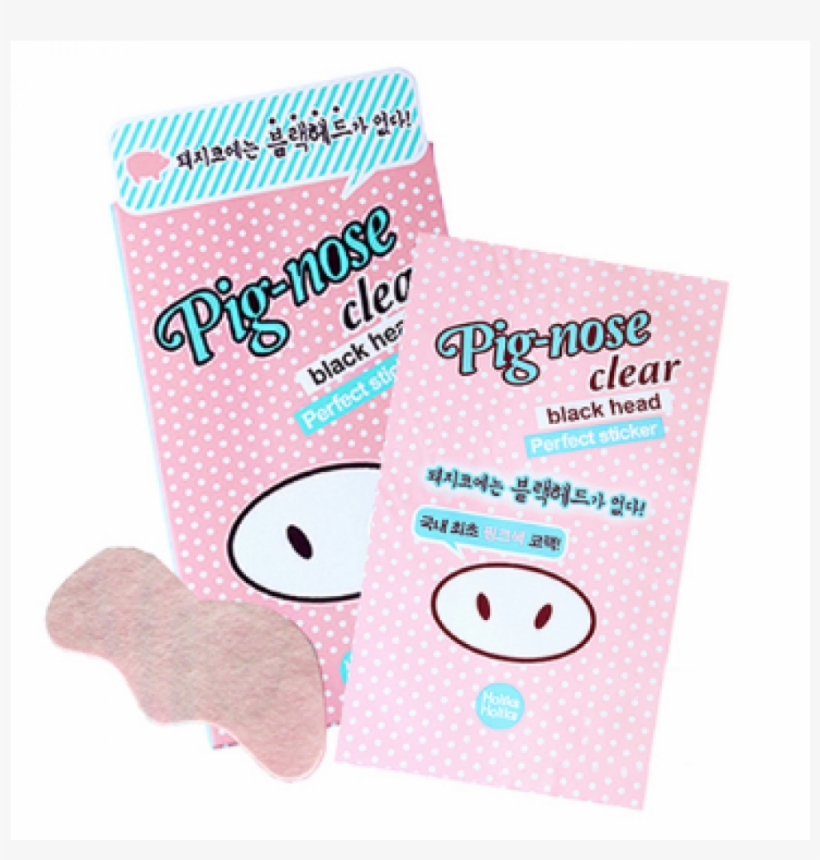 Holika Holika Pig Nose Clear Black Head Perfect Sticker - Paper, transparent png download