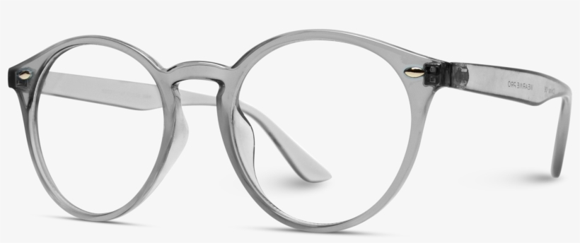 Joyce Clear Colored Round - Silver, transparent png download